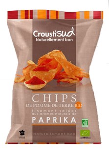 Croustisud Chips paprika bio 100 - 1807